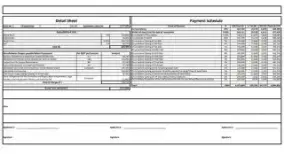 Sai World One cost sheet preview